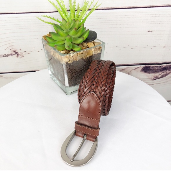 Coach Accessories A22 Coach Braid Brown Belts Like New Poshmark